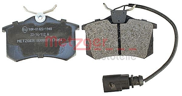 METZGER Bremsbelagsatz, Scheibenbremse